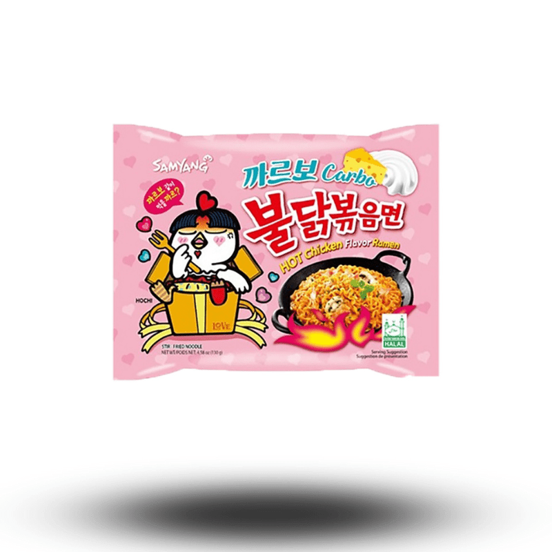 SamYang Buldak Carbonara 140g - PeakCandy