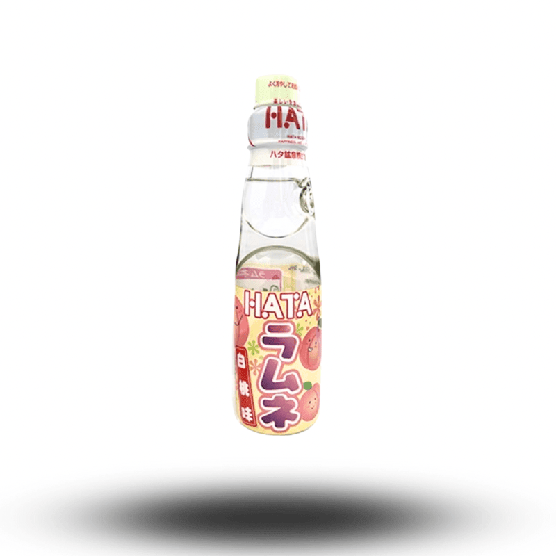 Hata White Peach Ramune Soda 200ml - PeakCandy