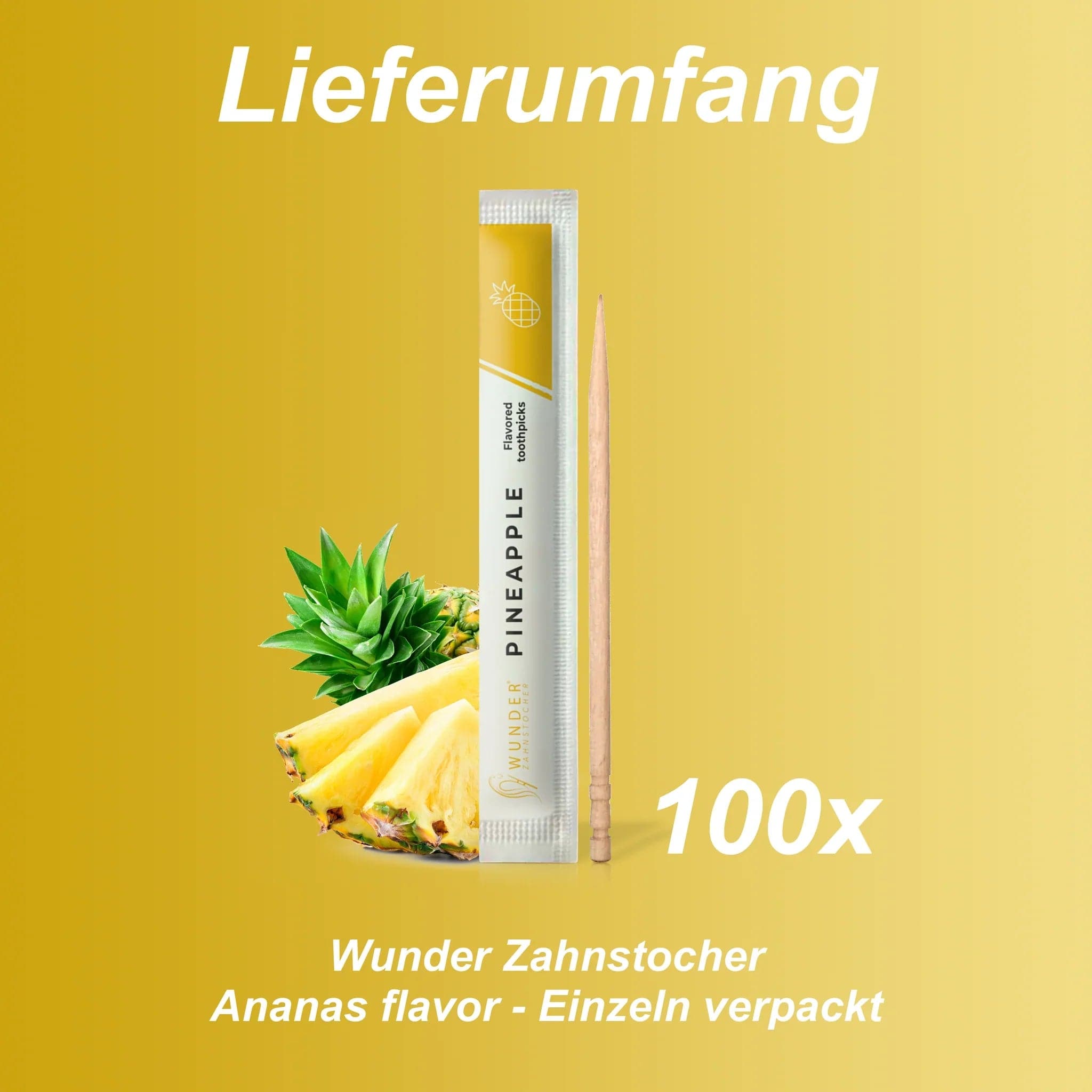 Single Pack (100x) - Ananas