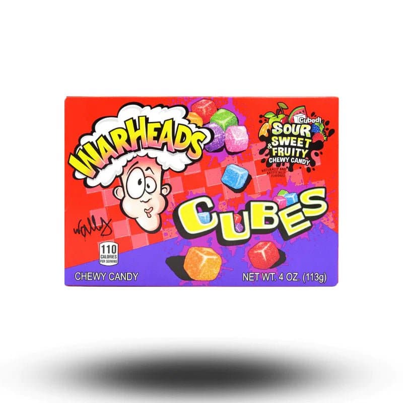 Warheads Chewy Cubes 113g